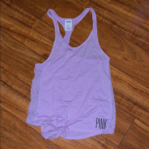 PINK Victoria's Secret Tops - COPY - Lilac Victoria’s Secret pink tank top XS